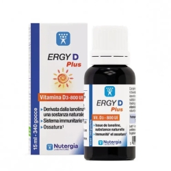 Ergy D Plus 15 ml - Integratore A Base Di Vitamina D3