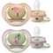 Avent Ultra Air 0-6M+ - 2 succhietti in silicone - Uccellino/Ciliegie