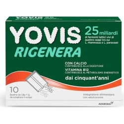 Yovis Rigenera 10 bustine - Integratore di fermenti lattici