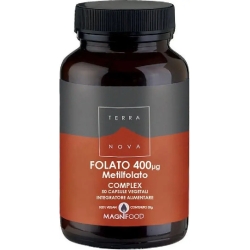 Folato 400 Metifolato Complex - Integratore per la gravidanza 50 capsule