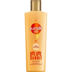 SUNSILK Super Fusion - Bye Bye Danni! - Shampoo per capelli danneggiati e spenti 220 ml
