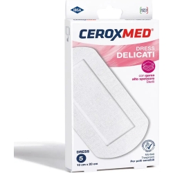 Ceroxmed Cerotti Dress Delicati - 5 Cerotti Per Pelli Sensibili 10 cm x 20 cm