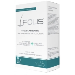 Folis Trattamento - Programma Anticaduta Shampoo 200 Ml + Lozione 100 Ml