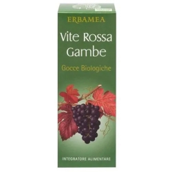Erbamea Vite Rossa Gambe 100 ml - Integratore Per Gambe Pesanti