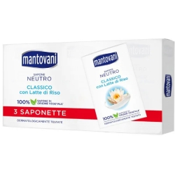 Sapone Neutro 90 g - Classico con Latte di Riso