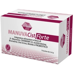 Manuva Cist Forte 7 Bustine - Integratore per Le Vie Urinarie
