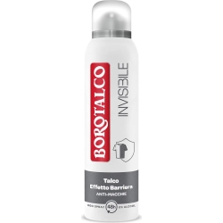 BOROTALCO Invisibile - Deodorante Talco Effetto Barriera 48h Spray 150 ml