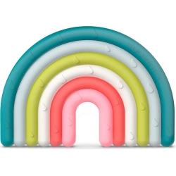Suavinex Massaggiagengive In Silicone 0+ Fase 1 - Arcobaleno