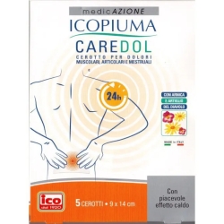 Icopiuma Caredol Cerotto Per Dolori - 5 Cerotti 9 x 14 cm