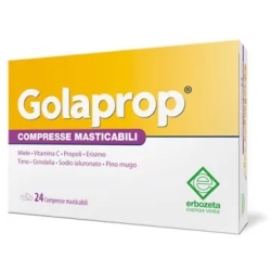 Golaprop 24 Compresse Masticabili - Integratore Per Le Vie Respiratorie