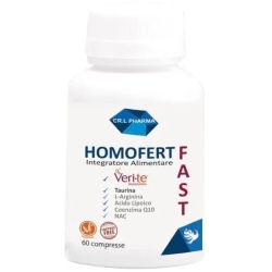 Homofert Fast 60 Compresse - Integratore Per La Fertilità Maschile