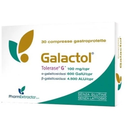 Galactol - Integratore per digestione lattosio e carboidrati 30 compresse