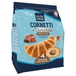 Cornetti al Cioccolato Senza Glutine 4 x 60 g