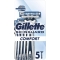 GILLETTE SkinGuard Sensitive - 5 Rasoi Usa E Getta Per Pelli Sensibili