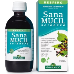 Sanamucil Sciroppo 200 ml - Integratore Per Le Vie Respiratorie