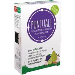 Puntuale Con Laxyllium 30 Compresse - Integratore Per Il Transito Intestinale