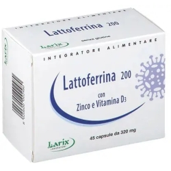 Lattoferrina 200 - Integratore Immunostimolante 45 Capsule