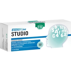 Esi Energy Line Studio 12 Mini Drink - Integratore Per La Memoria E Le Funzioni Cognitive