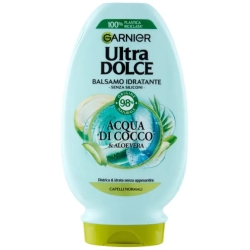 Garnier Ultra Dolce - Acqua di Cocco & Aloe Vera - Balsamo idratante 200 ml