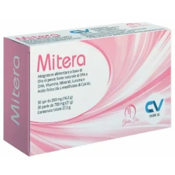 Mitera 30 Compresse + 30 Perle - Integratore Multivitaminico, Multiminerale Con Omega3
