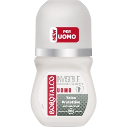 BOROTALCO Invisibile Uomo Profumo Muschiato - Profumo 72h Roll-On 50 ml