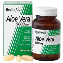 Aloe Vera 5000 mg - Integratore Depurativo 30 Capsule