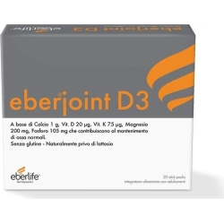 Eberlife Eberjoint D3 - Integratore Per Le Ossa 20 Stick Pack