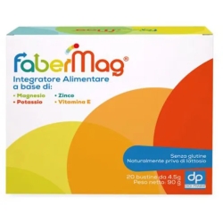 Fabermag 20 Bustine - Integratore Di Vitamine E Minerali