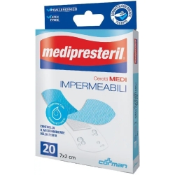 Medipresteril Cerotti Medi Impermeabili - 20 Cerotti Da 7 x 2 cm