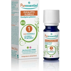 Puressentiel Eucalipto Globulo Bio 10 ml - Integratore Per Le Vie Respiratorie
