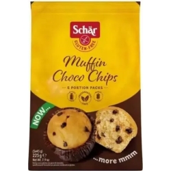 Muffin Choco Chip - Muffin senza glutine 225 g