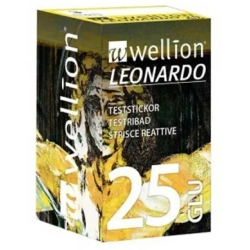 Wellion Leonardo - 25 Strisce Reattive Per Glicemia