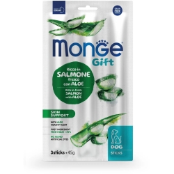 Gift Skin Support Ricco in Salmone Fresco con Aloe - 3 snack per cani
