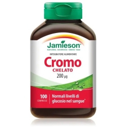 Cromo Chelato 100 Compresse - Integratore Per Il Colesterolo E Trigliceridi