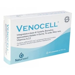 Venocell 30 compresse - integratore per il microcircolo