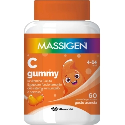 Massigen C Gummy 60 Caramelle Gommose - Integratore per il sistema immunitario