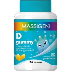 Massigen D Gummy 60 Caramelle Gommose - Integratore per il sistema immunitario