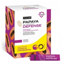 Zuccari Papaya Defense 60 Stick - Integratore Per Le Difese Immunitarie