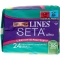 Lines Seta Ultra Anatomico - 24 Assorbenti Per Flussi Leggeri E Normali