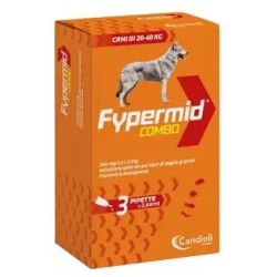 Fypermid Combo - Soluzione Spot-on per Cani Grandi (20/40 kg) 3 Pipette da 2,68 ml