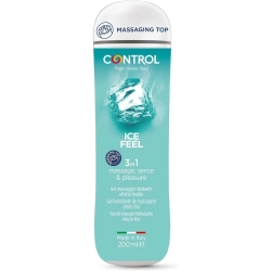 Control Ice Feel 3in1 - gel da massaggio a base acquaosa 200 ml