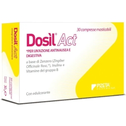 Dosìl Act 30 Compresse - Integratore Dall'Azione Antinausea e Digestiva