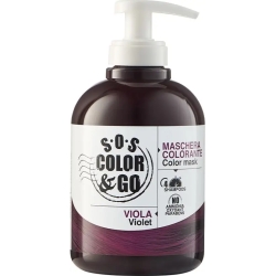 Sos Color & Go - Maschera Colorante Condizionante 300 Ml - Viola
