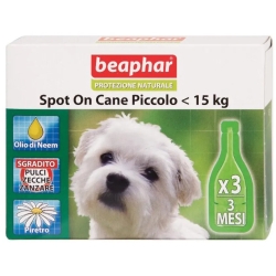 Protezione Naturale Spot On Scudo - trattamento antiparassitario per cani piccoli 3 pipette