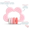 Suavinex Anello dentizione in silicone Step 3 - Nuvola rosa +6M