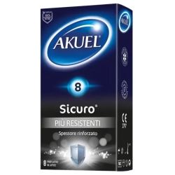 Akuel Sicuro - 8 profilattici più resistenti - Spessore rinforzato
