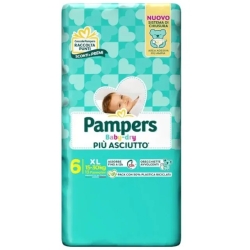PAMPERS Baby Dry - 13 Pannolini Taglia 6 Xl (15-30 Kg)