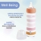 Chicco Benessere - biberon in vetro a flusso lento 240 ml - Orange Girl