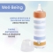 Chicco Benessere - biberon in vetro a flusso lento 240 ml - Orange boy