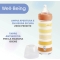 Chicco Benessere - biberon in vetro a flusso lento 240 ml - Orange Neutro